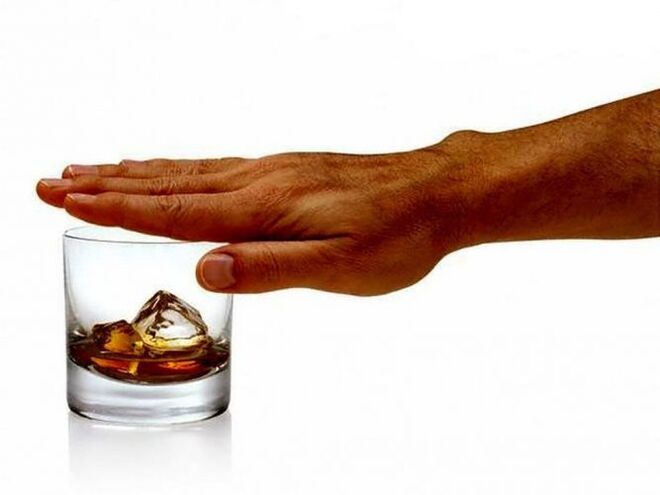 No alcohol